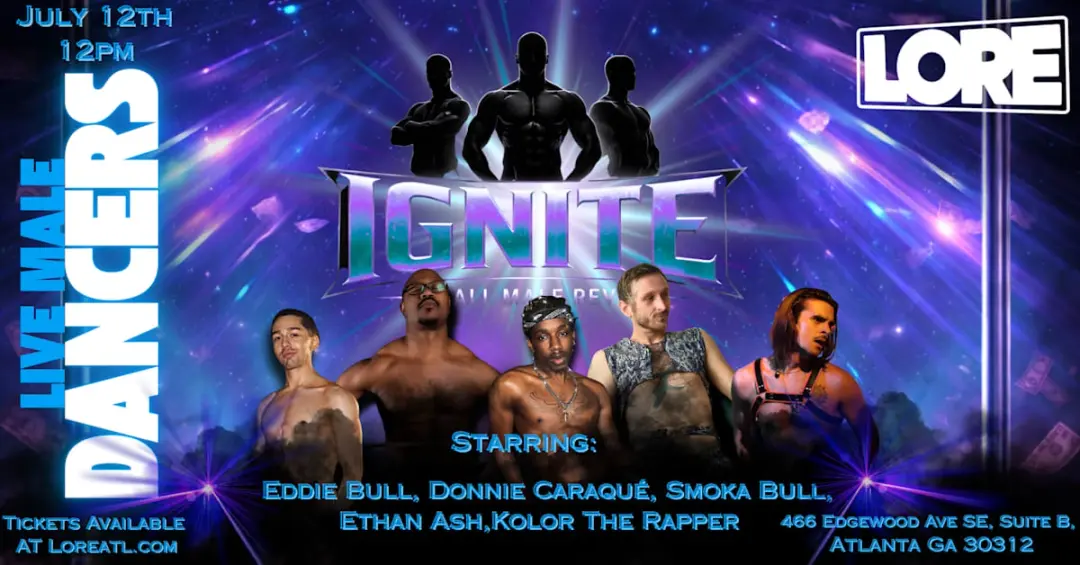 Ignite! All Male Revue [Brunch Show]