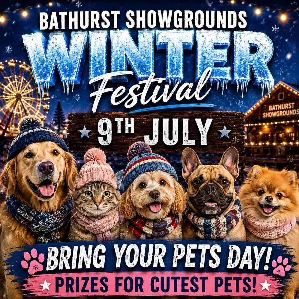 Bathurst Showgrounds Winter festival pets day