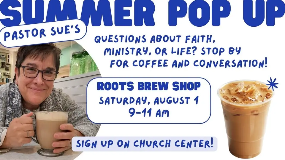 Pastor Sue’s Summer Pop Up @ Roots Brew Shop
