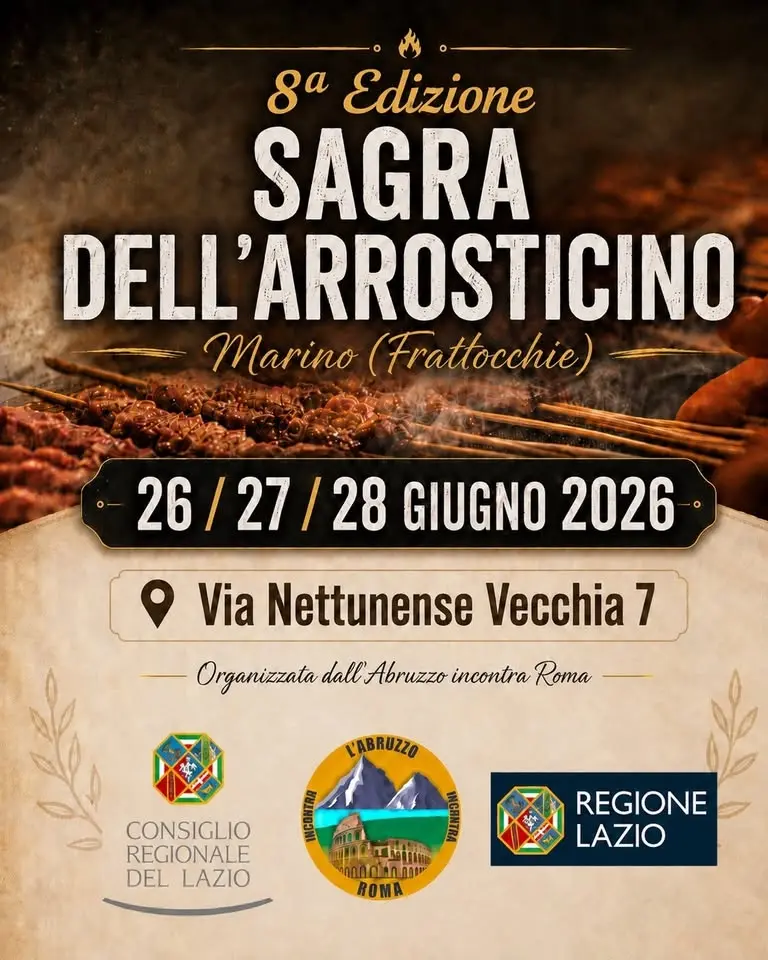 Sagra dell’Arrosticino a Frattocchie (Marino) - 8a Edizione