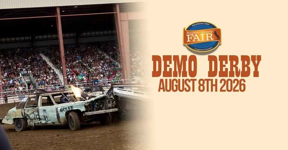 2026 Demolition Derby at the Boulder County Fair