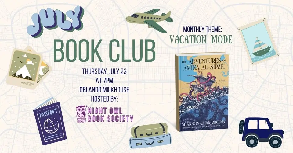July Book Club 1 -  The Adventures of Amina al-Sirafi