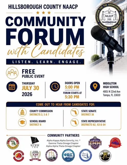 Hillsborough County NAACP - Community Forum with Candidates