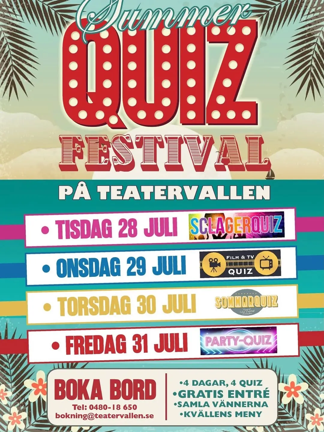 Summer Quiz Festival – Schlager-Quiz