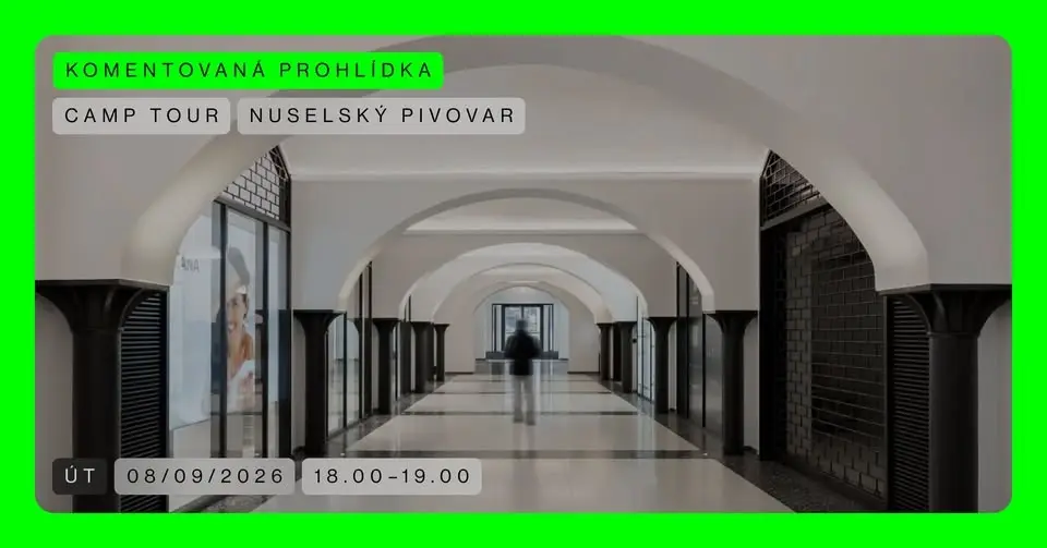 CAMP TOUR 🟢 Nuselský pivovar