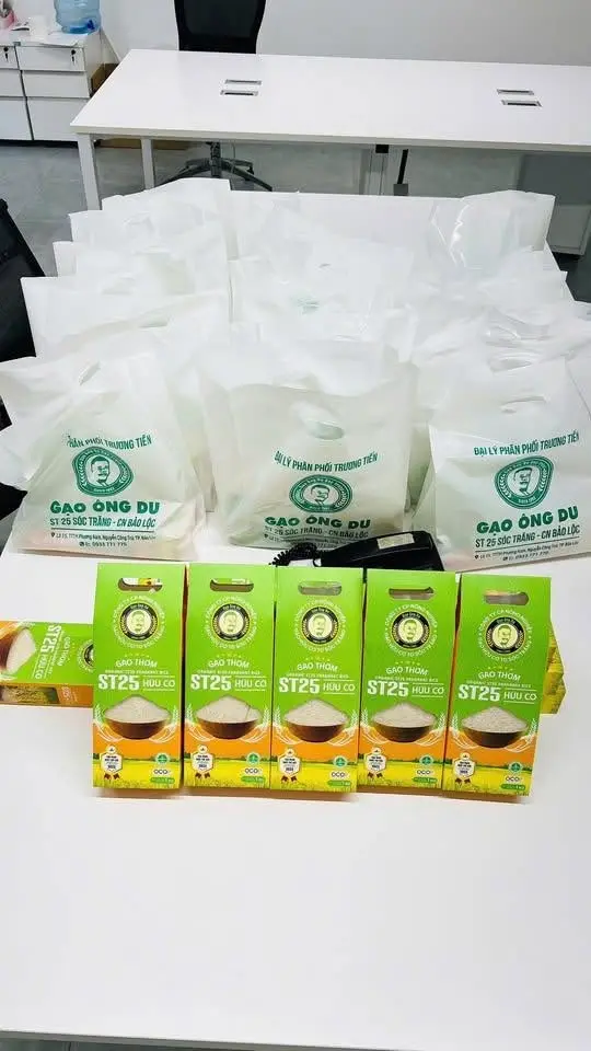 Gạo ST25 hữu cơ