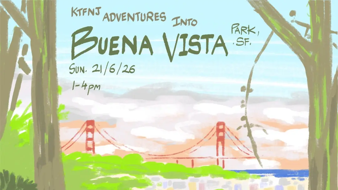 KtfNj - Nature Journaling @Buena Vista Park
