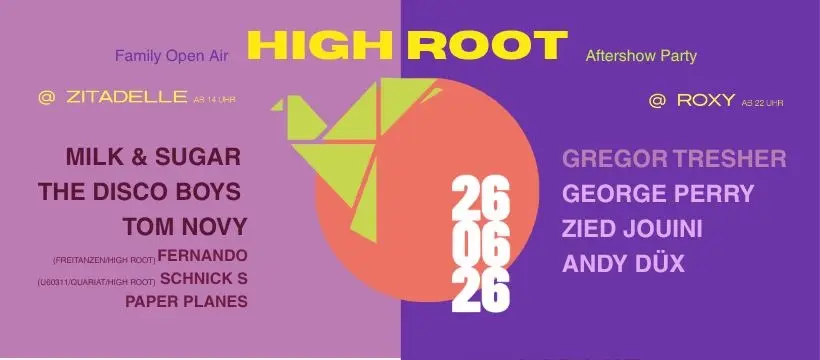 HighRoot @ Summer in the City Mainz