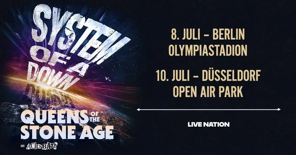 System Of A Down | Open Air Park Düsseldorf