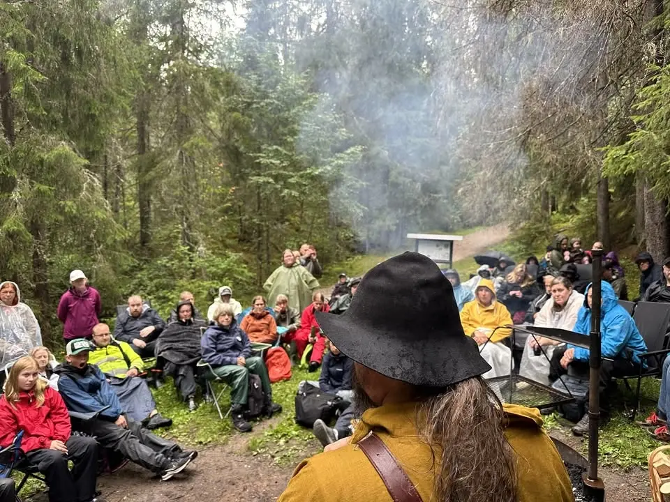 Djävulskontrakt, rånda och småfolk - väsenafton vid Styggforsen i Boda, Rättvik