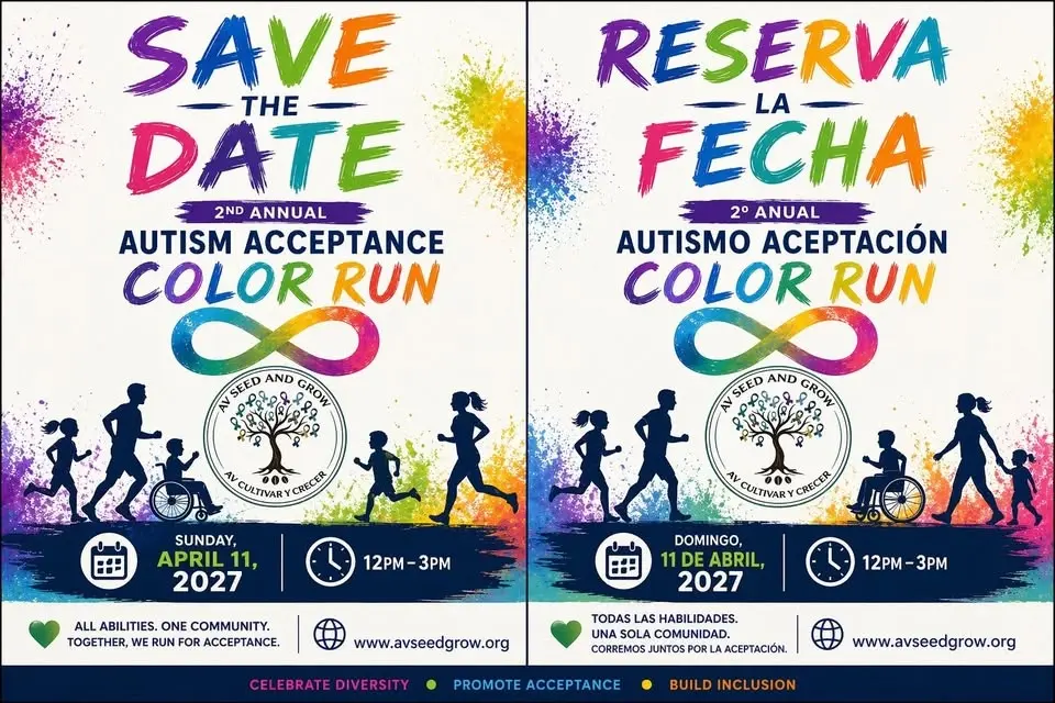 2027 AUTISM ACCEPTANCE COLOR RUN (2nd Annual)