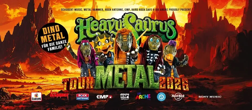 Kempten - Open Air - HEAVYSAURUS - METAL Tour 2026