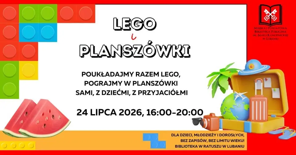 Lipcowa LEGO i planszówki