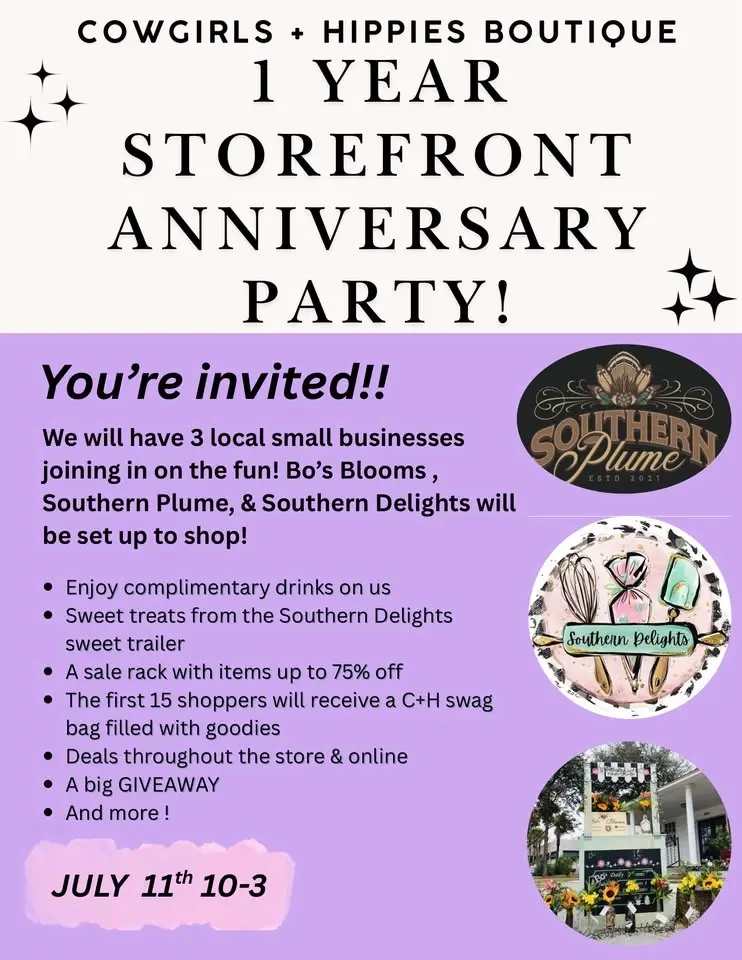 C+H 1 Year Storefront Anniversary