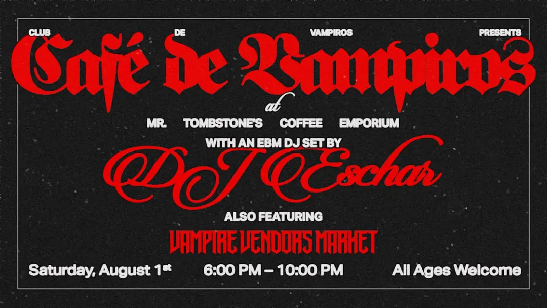 Club De Vampiros Presents... Café De Vampiros III