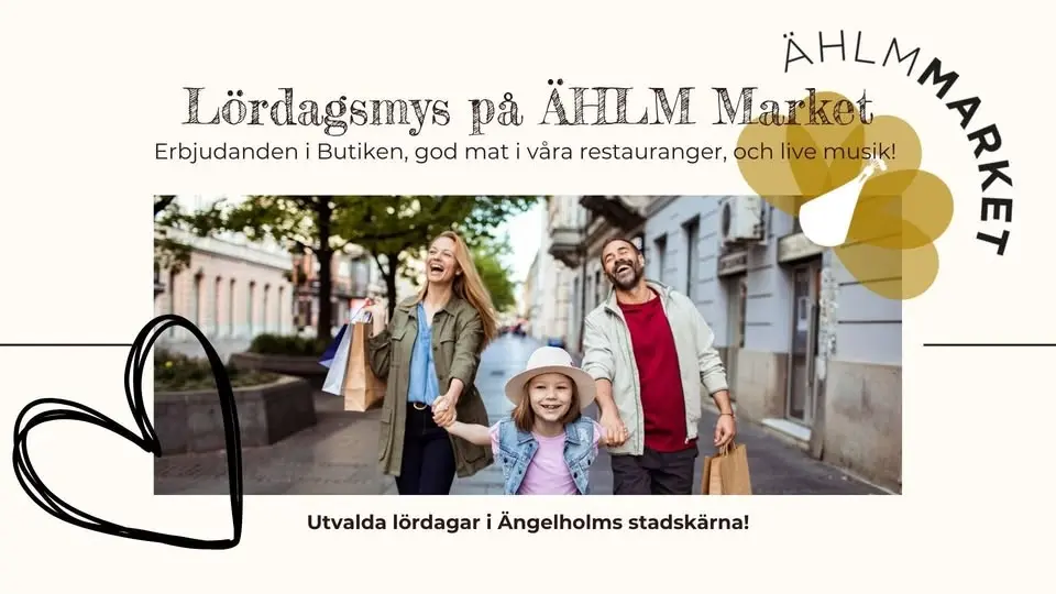 Lördagsmys på ÄHLM Market