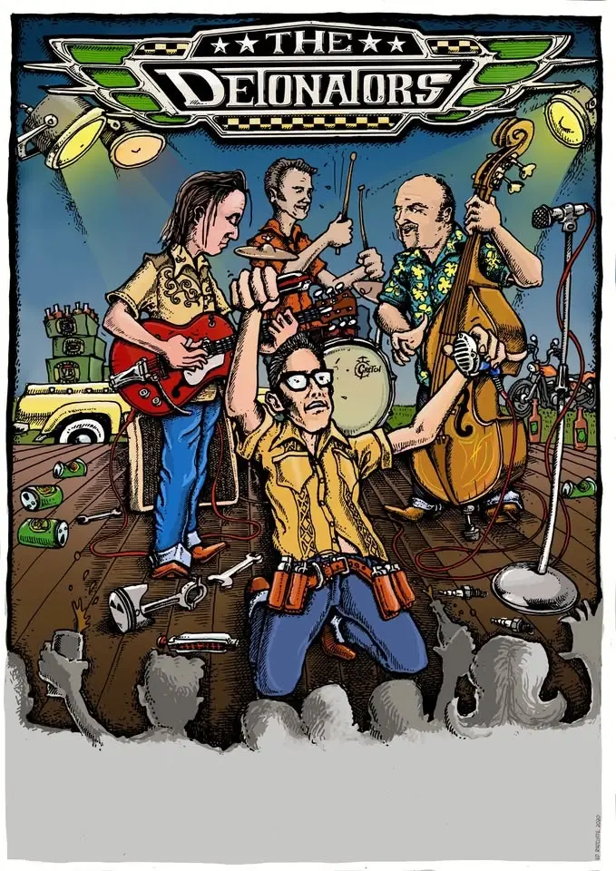 The Detonators - It's gonna be A Top Night Out at Lynotts Lounge Northbridge Perth W.A.!