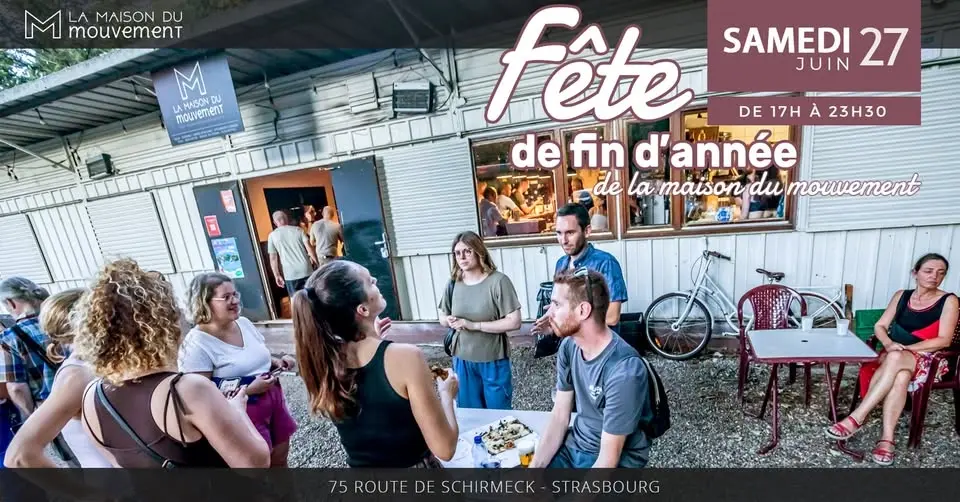 Fête de fin d'année de la Maison du Mouvement