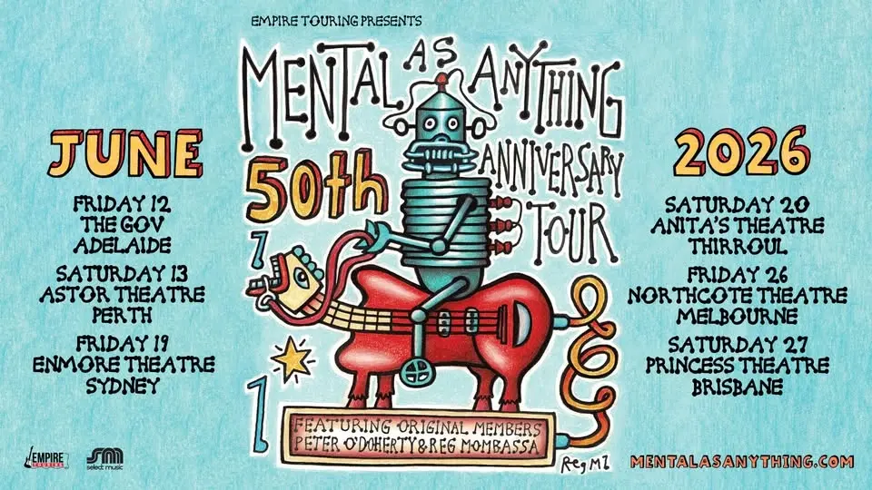 MENTAL AS ANYTHING 🤖 50th Anniversary Tour - Enmore Theatre, Sydney