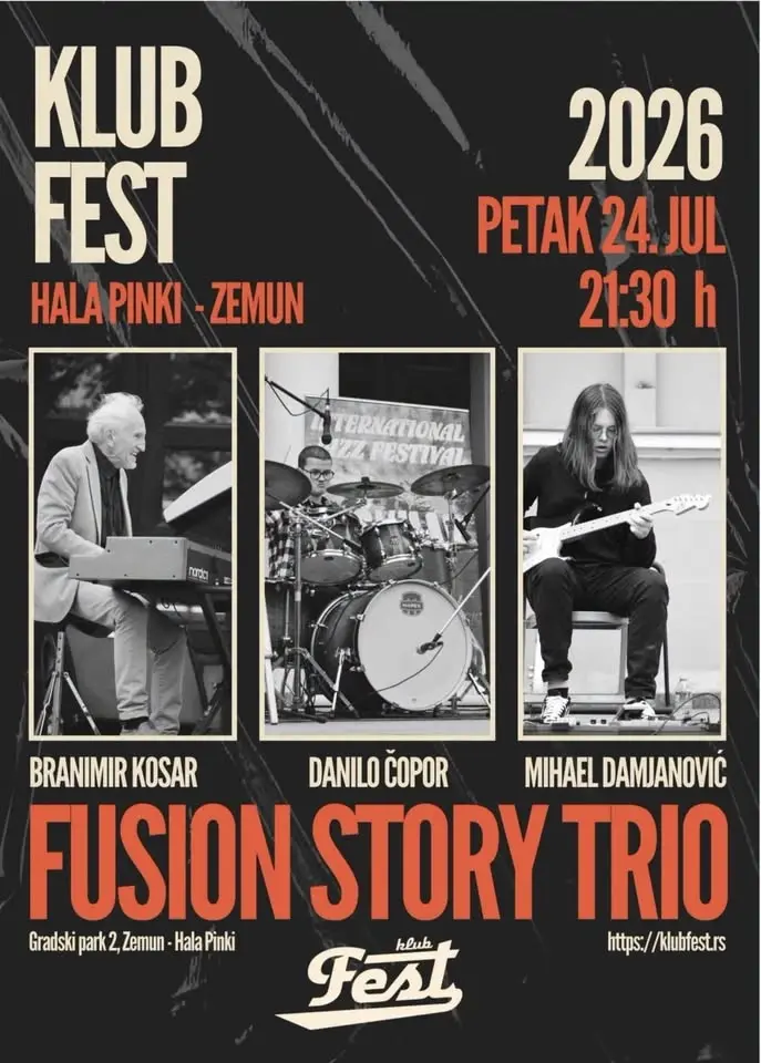 Fusion Story Trio u klubu Fest 
