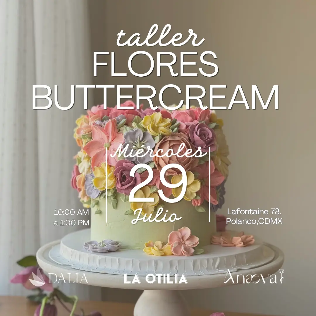 Taller Flores Buttercream