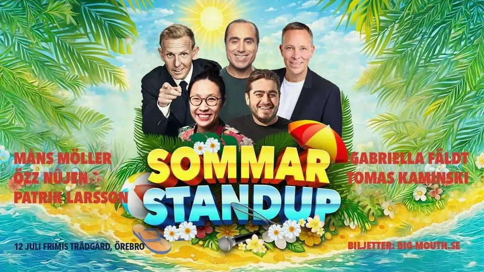 Sommar Standup | Frimis Trädgård, Örebro