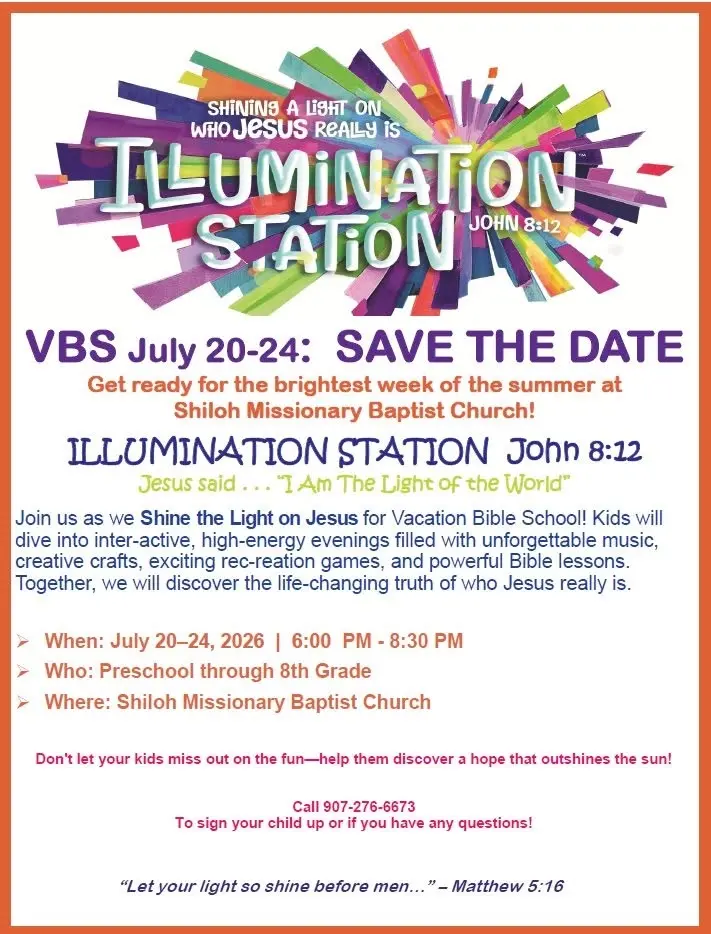 VBS at Shiloh Missionary Baptist Church