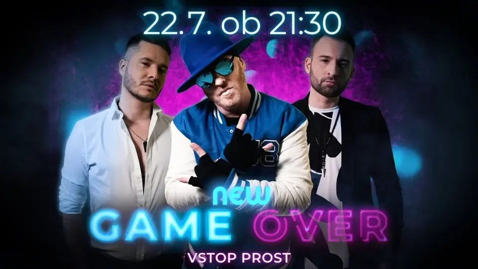 🎶Skupina New Game Over na Poletju na placu 2026!