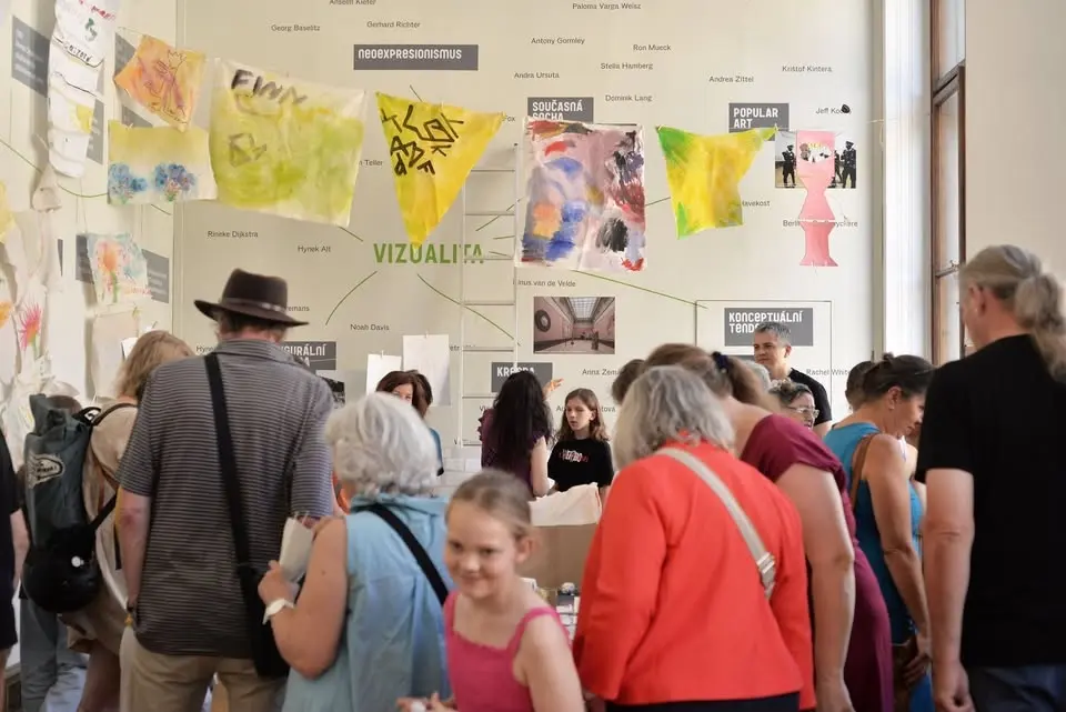 ✐ Vernisáž dětských dílen v Artparku Galerie Rudolfinum