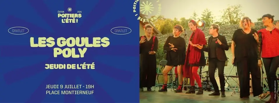 Concert Les Goules Poly - jeudis de l'été