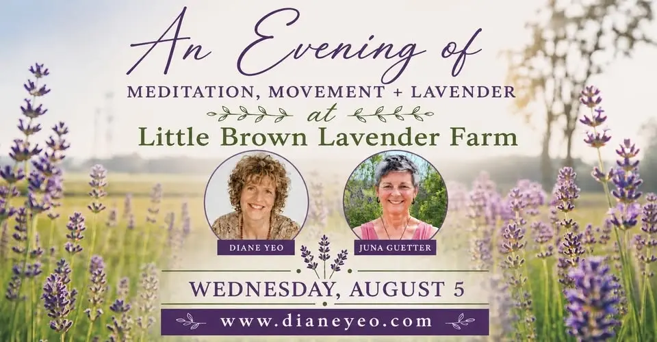 An Evening of Meditation, Movement + Lavender