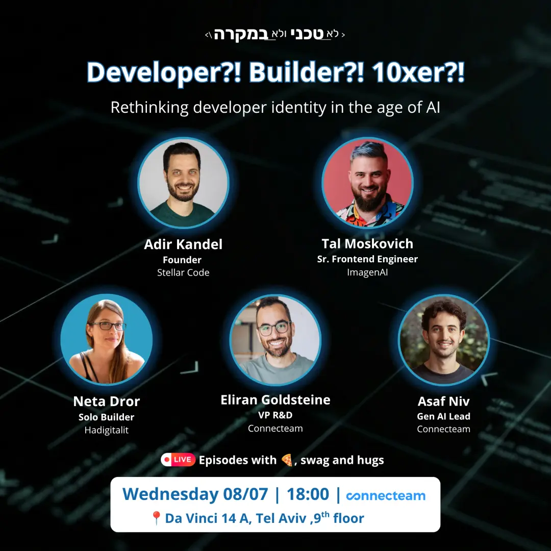 Developer?! Builder?! 10xer?!