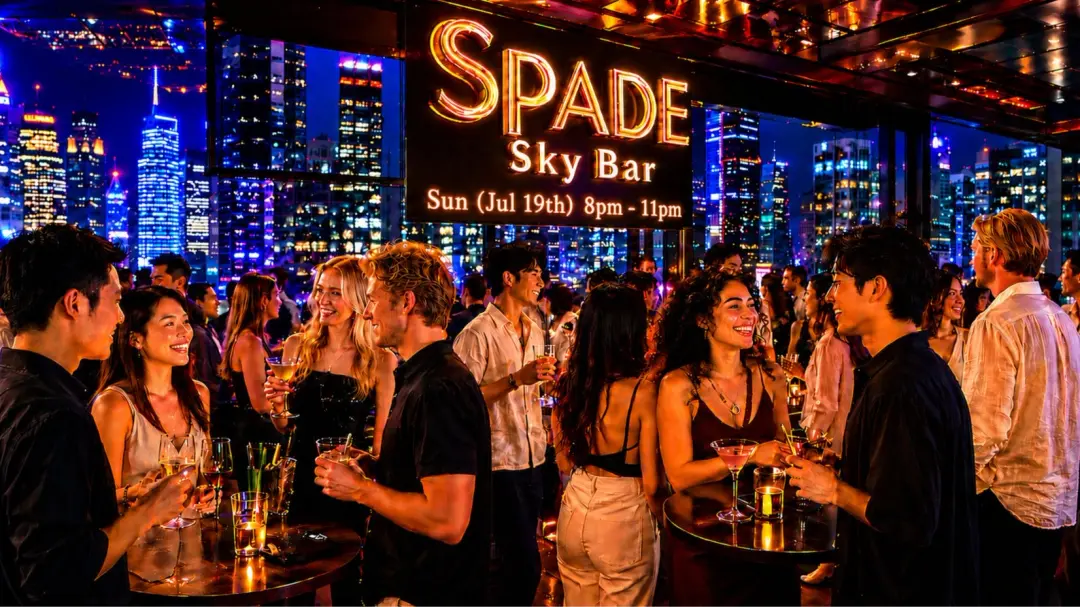 🥂 Ladies FREE Entry 🥂 : 🌆 Epic 41st Floor Sky Bar @ Spade 🌆 