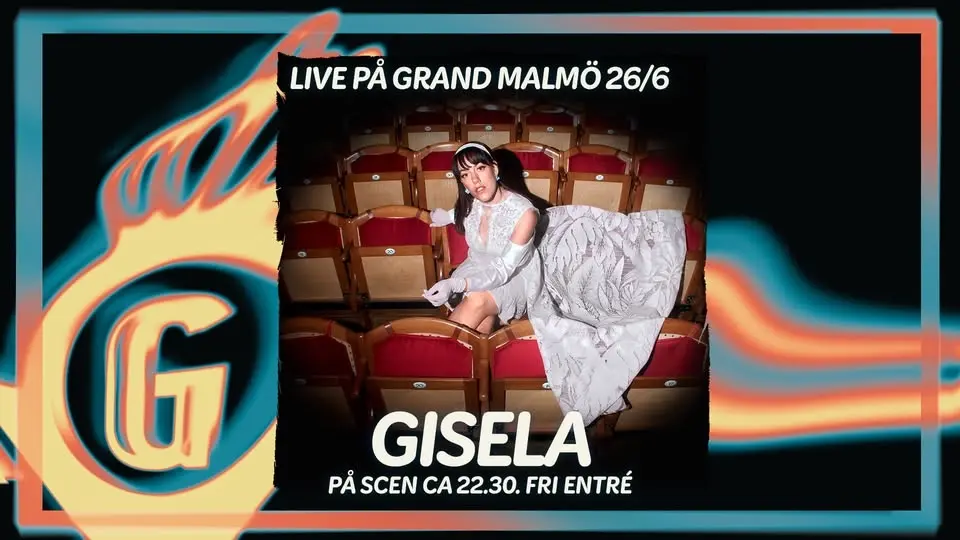 Gisela - “Dammfri till Nobel” - live på Grand