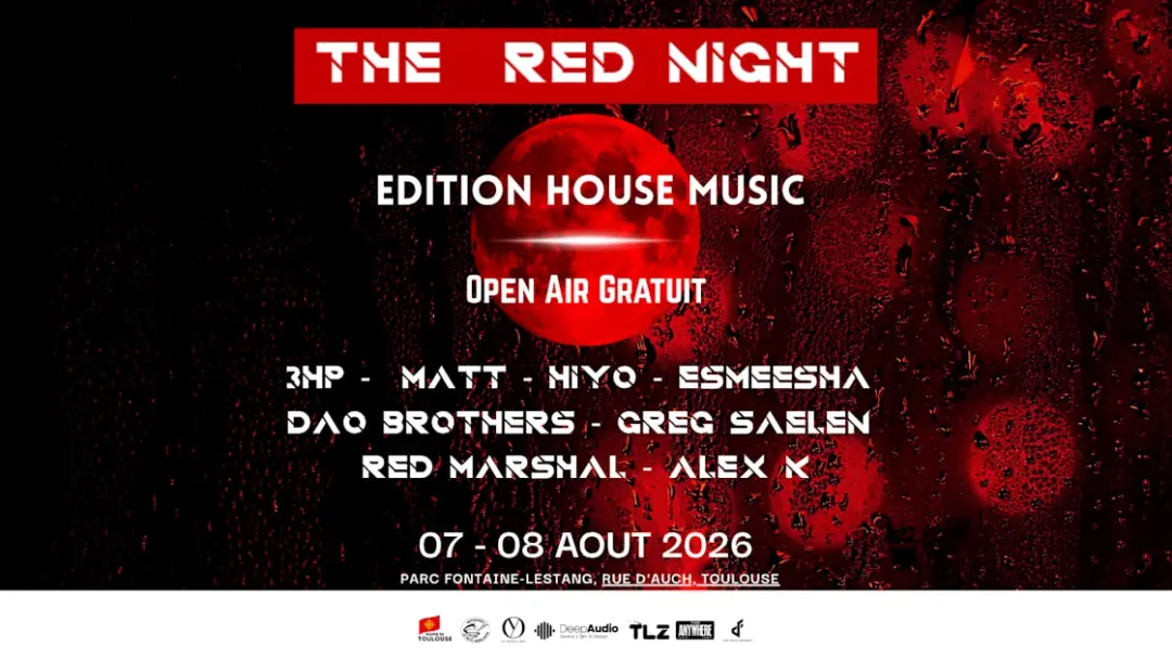 🔴 The Red Night – Open Air Gratuit 2026 🔴