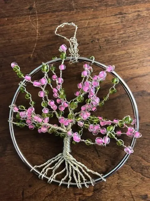 Wire Twisting -- Willow Tree 7/29