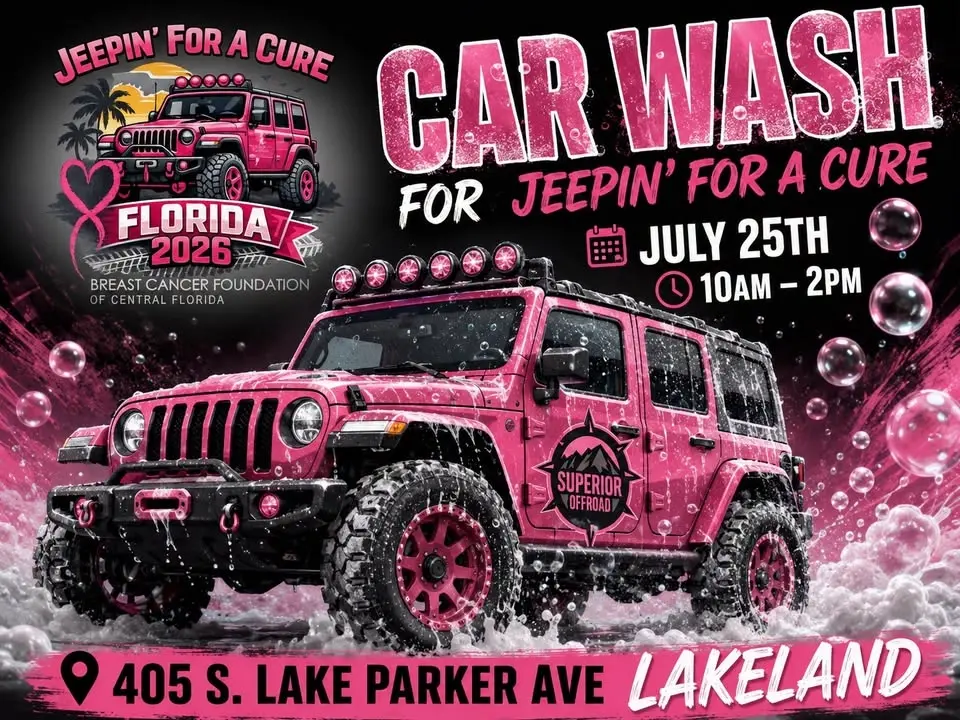 Jeepin’ For A Cure Car Wash
