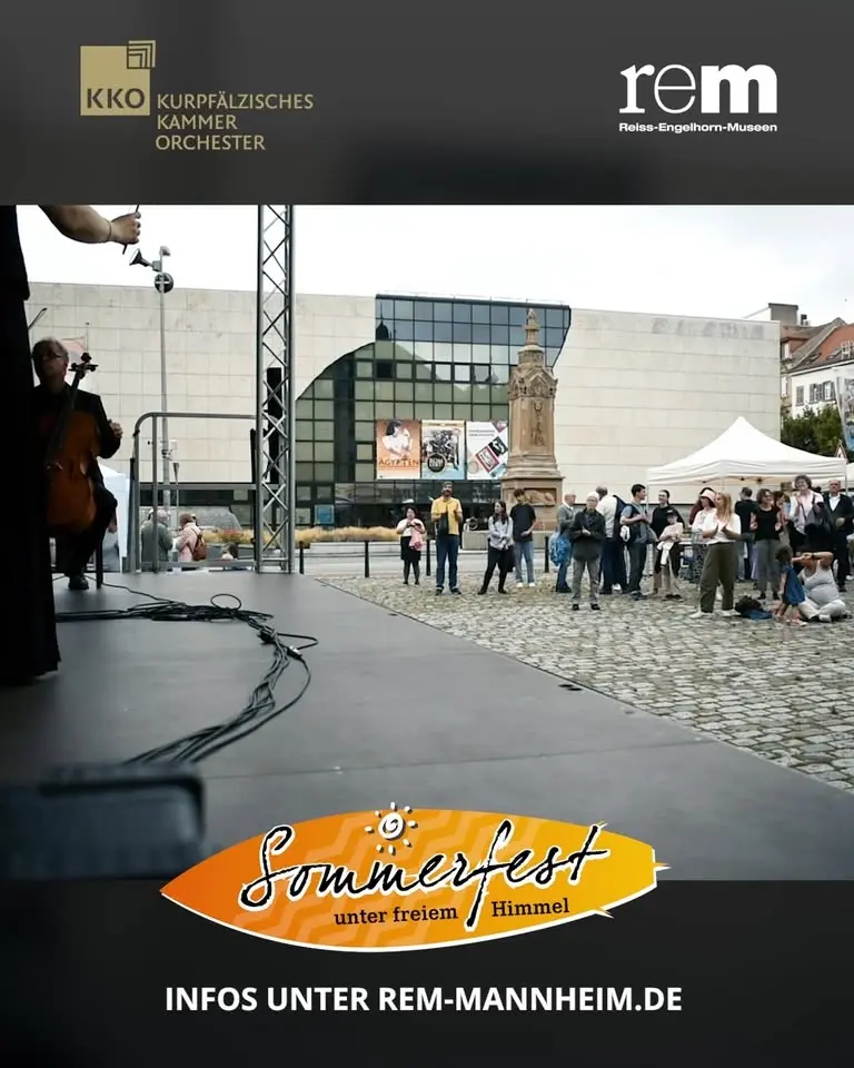 Sommerfest der Reiss-Engelhorn-Museen Mannheim und des Kurpfälzischen Kammerorchesters | 5.7.2025 