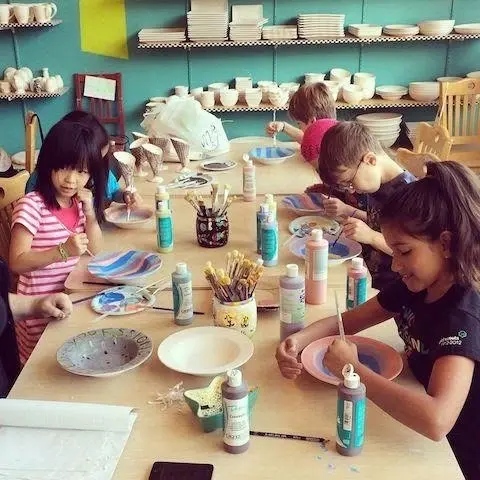 Kids Night Out: Dinner, A Movie & Pottery Painting!  Drop-Off Event--Parents enjoy the night