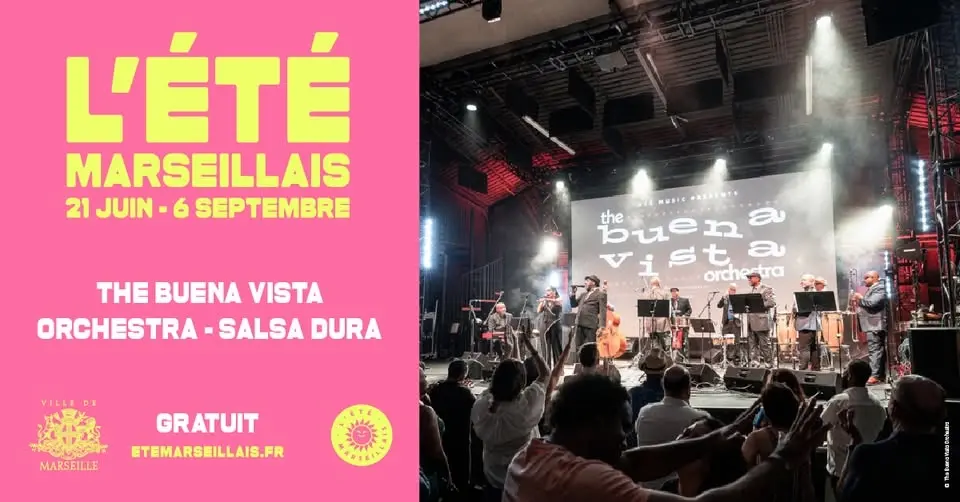 ☀️ The Buena Vista Orchestra et Salsa Dura sur la scène sur l’eau