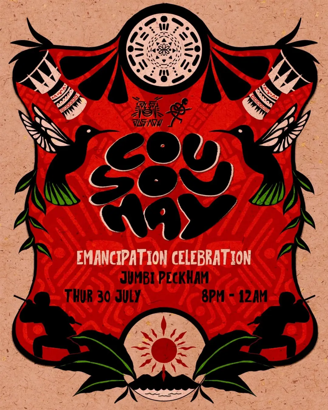 Jus Now presents - CouSouMay (A West Indian Celebration of Freedom)