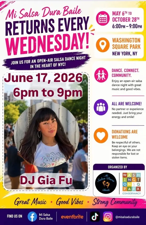 Mi Salsa Dura Baile in the park!