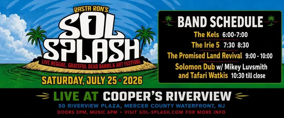 Sol Splash - Live Music and Art Festival - Jamaican Hurricane Relief Fundraiser