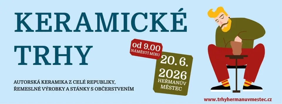 Keramické trhy Heřmanův Městec 2026