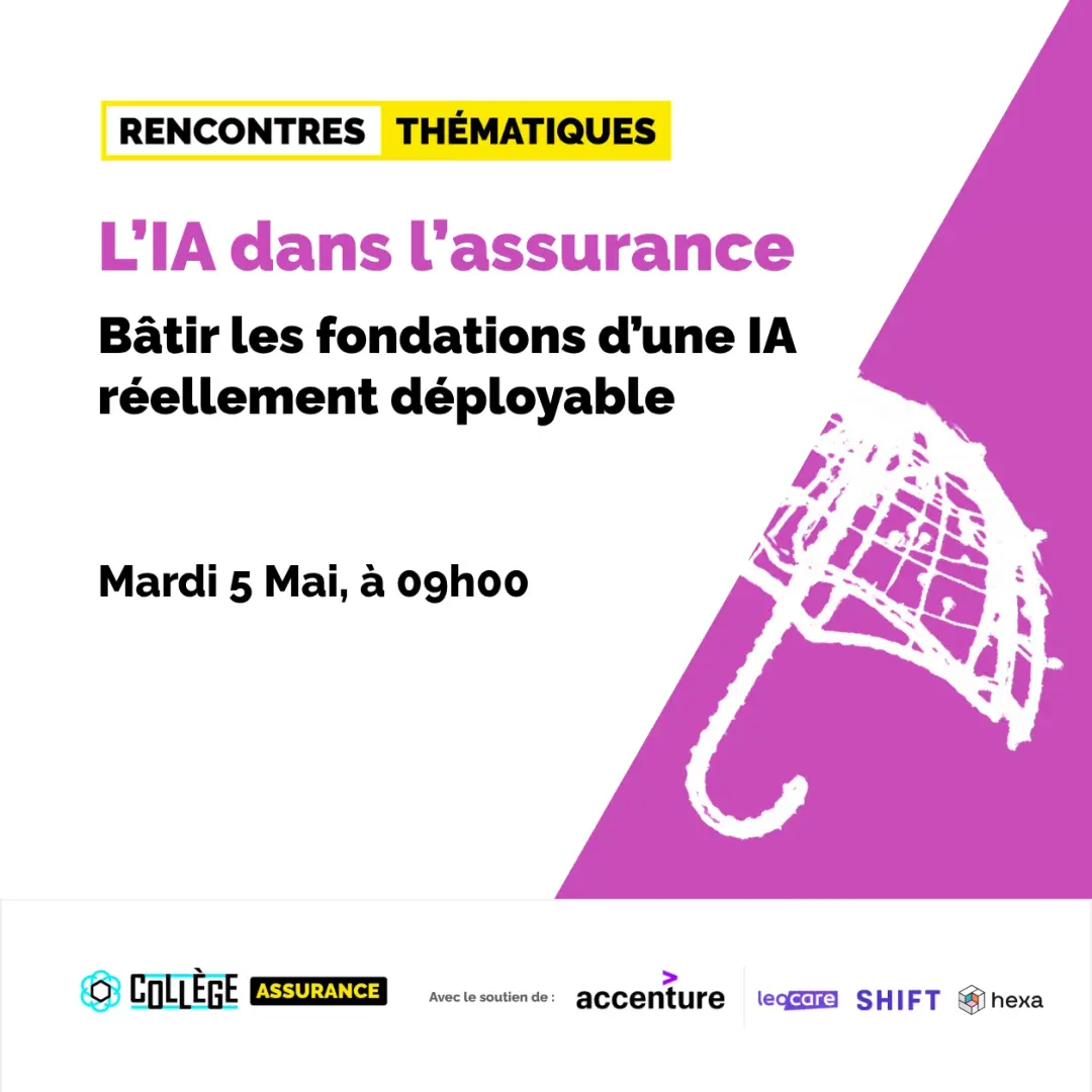 Rencontres thématiques | L'IA dans l'assurance