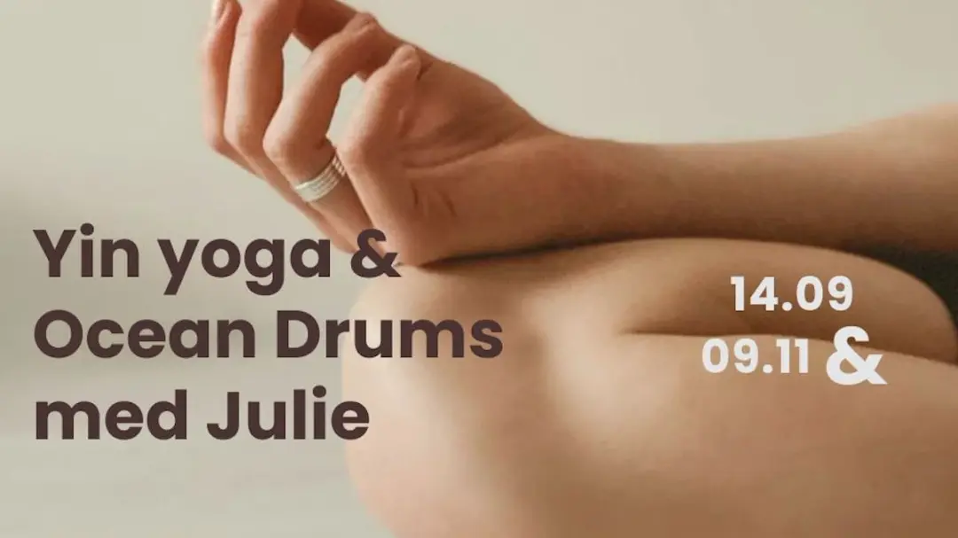 MandagsFlow - Yin Yoga & Ocean Drums med Julie