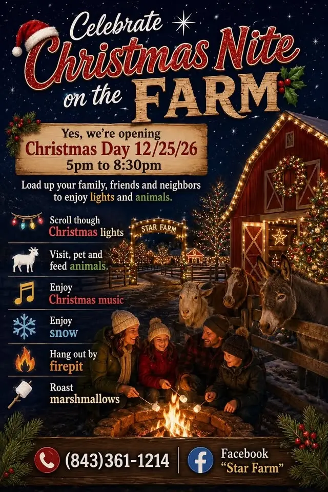 Christmas nite on the Farm