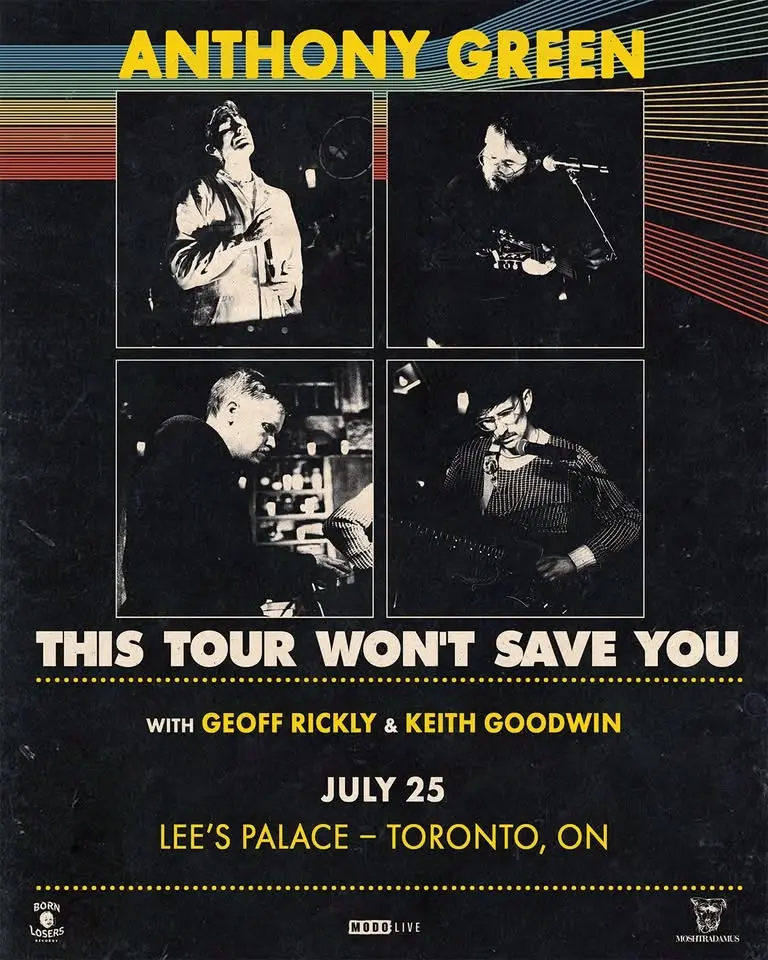 Anthony Green w/ Geoff Rickly & Keith Goodwin - Toronto