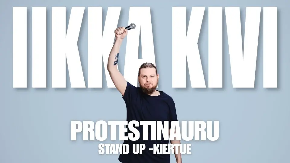 Iikka Kivi - Protestinauru Stand Up Show - Comedy Mayhem Joensuu 28.8.2026