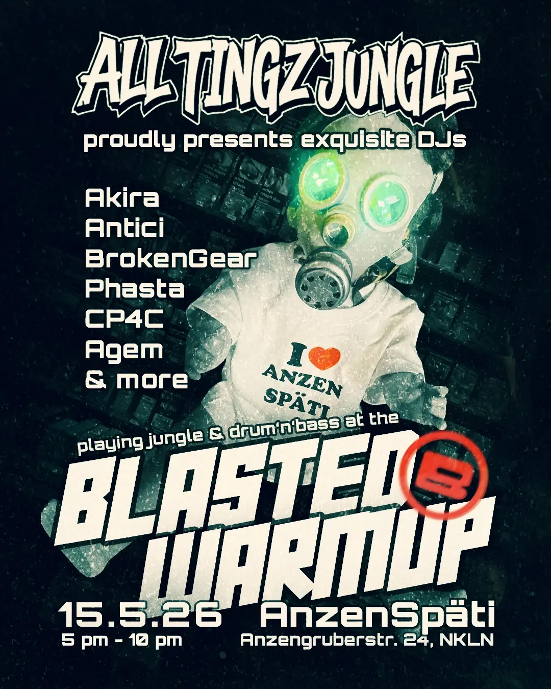 Soli-Späti-Rave for Wildwasser e.V. Berlin by All Tingz Jungle & Blasted